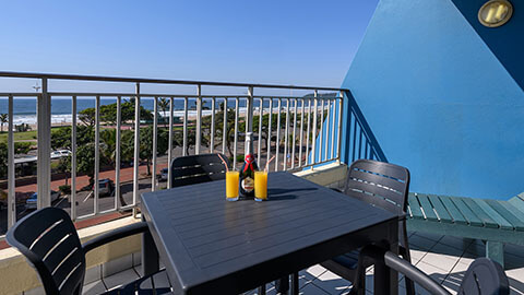 Two Bedroom Sea View Apartment with Balcony