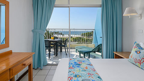 Two Bedroom Sea View Apartment with Balcony